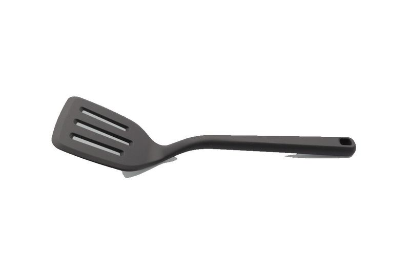 WEIS Stekespade i silikon, med riller, 31cm