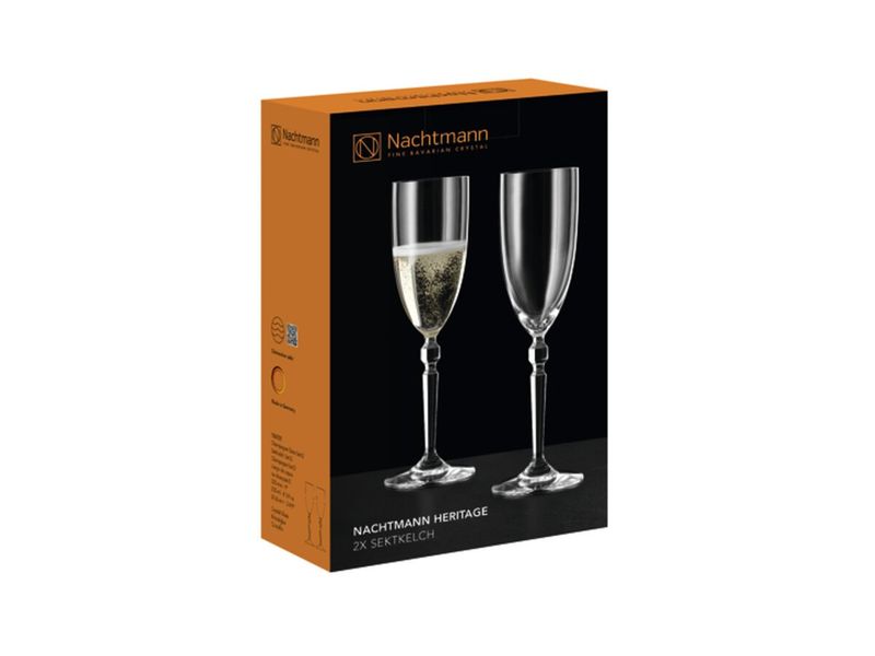 NACHTMANN Heritage Champagneglass 2pk