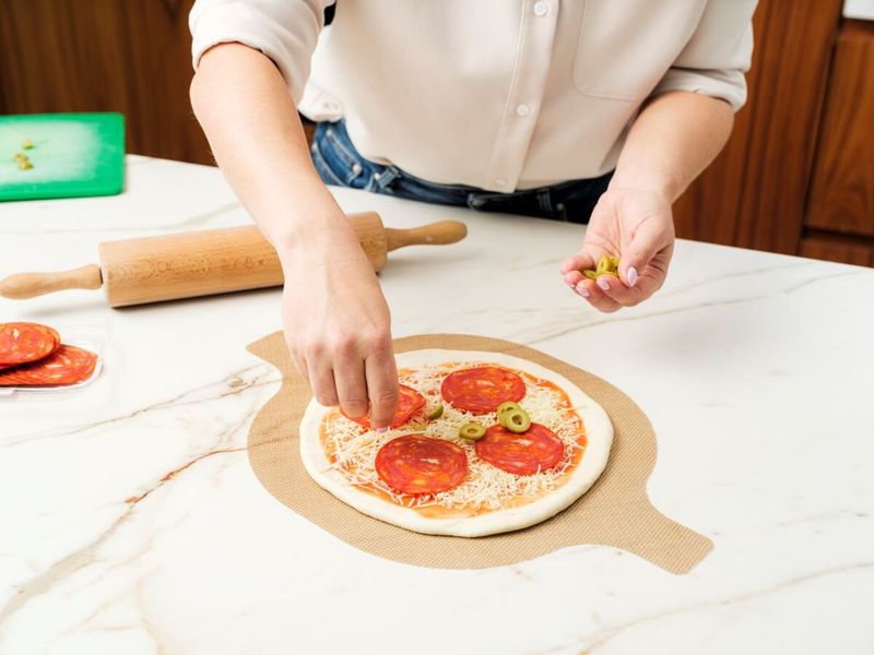 NOSTIK Bakeark i silikon for pizza | &Oslash;29cm